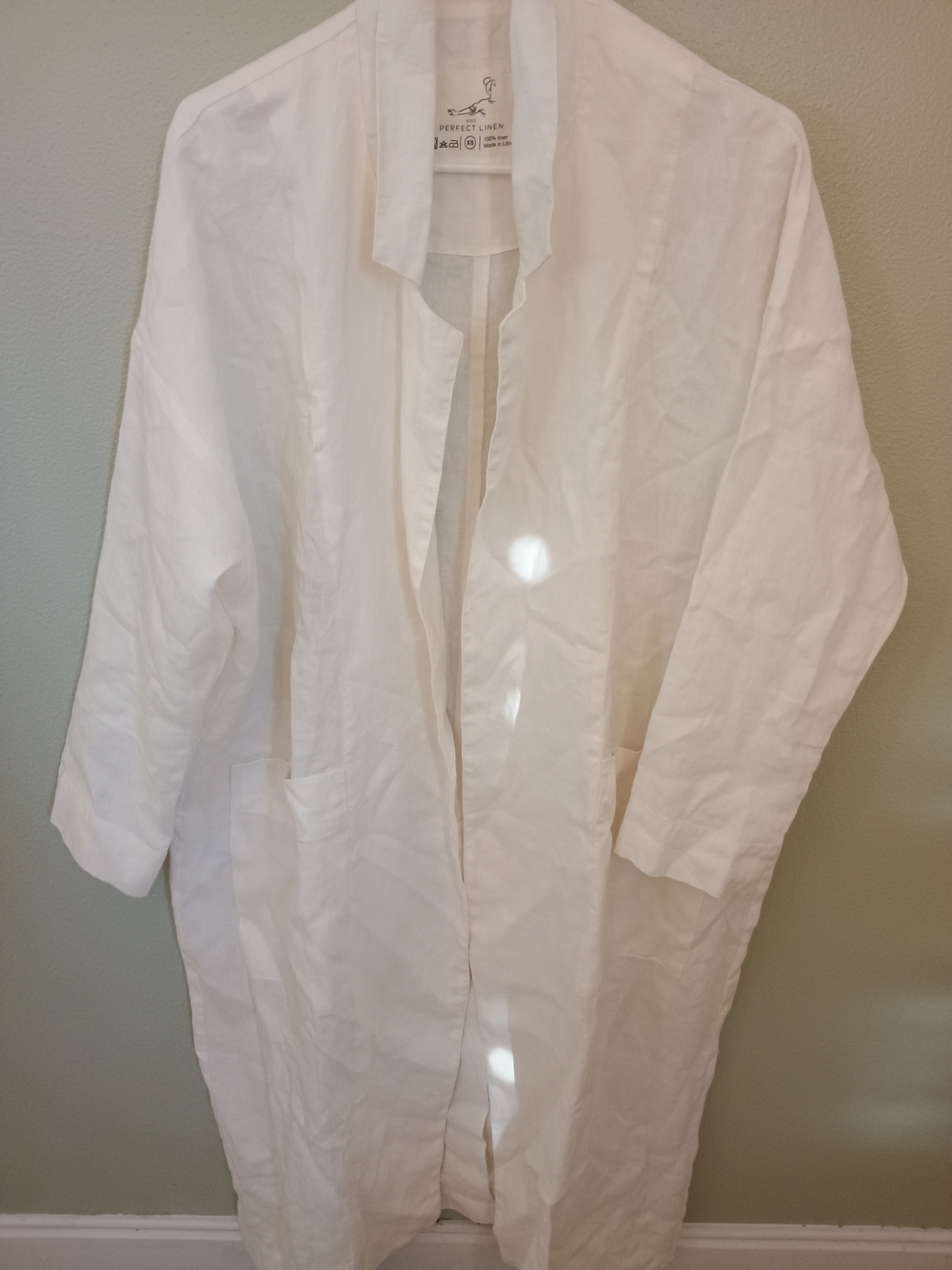 notPERFECTLINEN White Jacket
